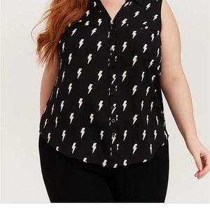Torrid Sleeveless Blouse